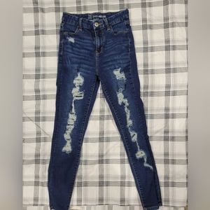 No Bo size 5 super high rise skinny jeans